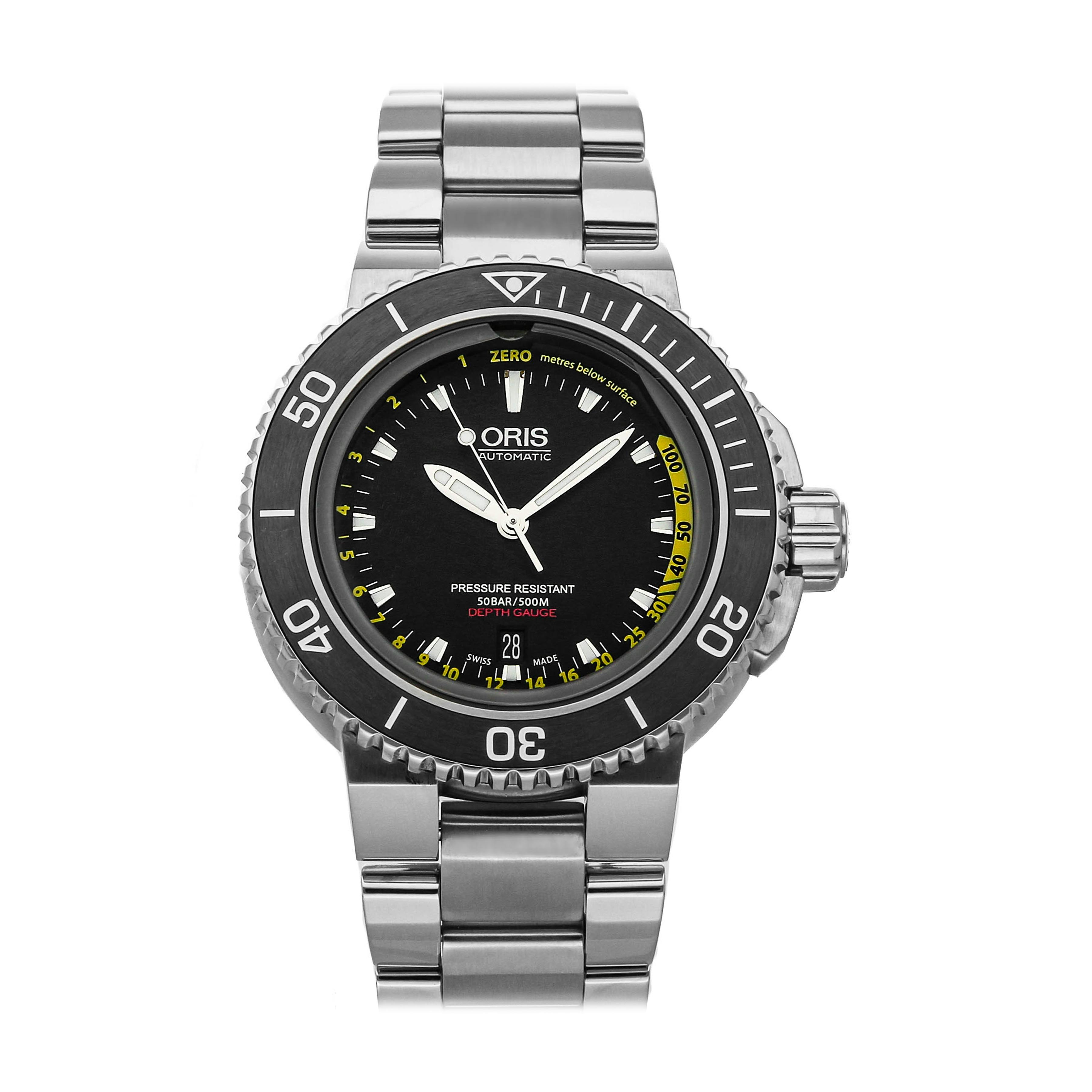 Oris Aquis Depth Gauge 01 733 7675 4154 Set MB WatchBox